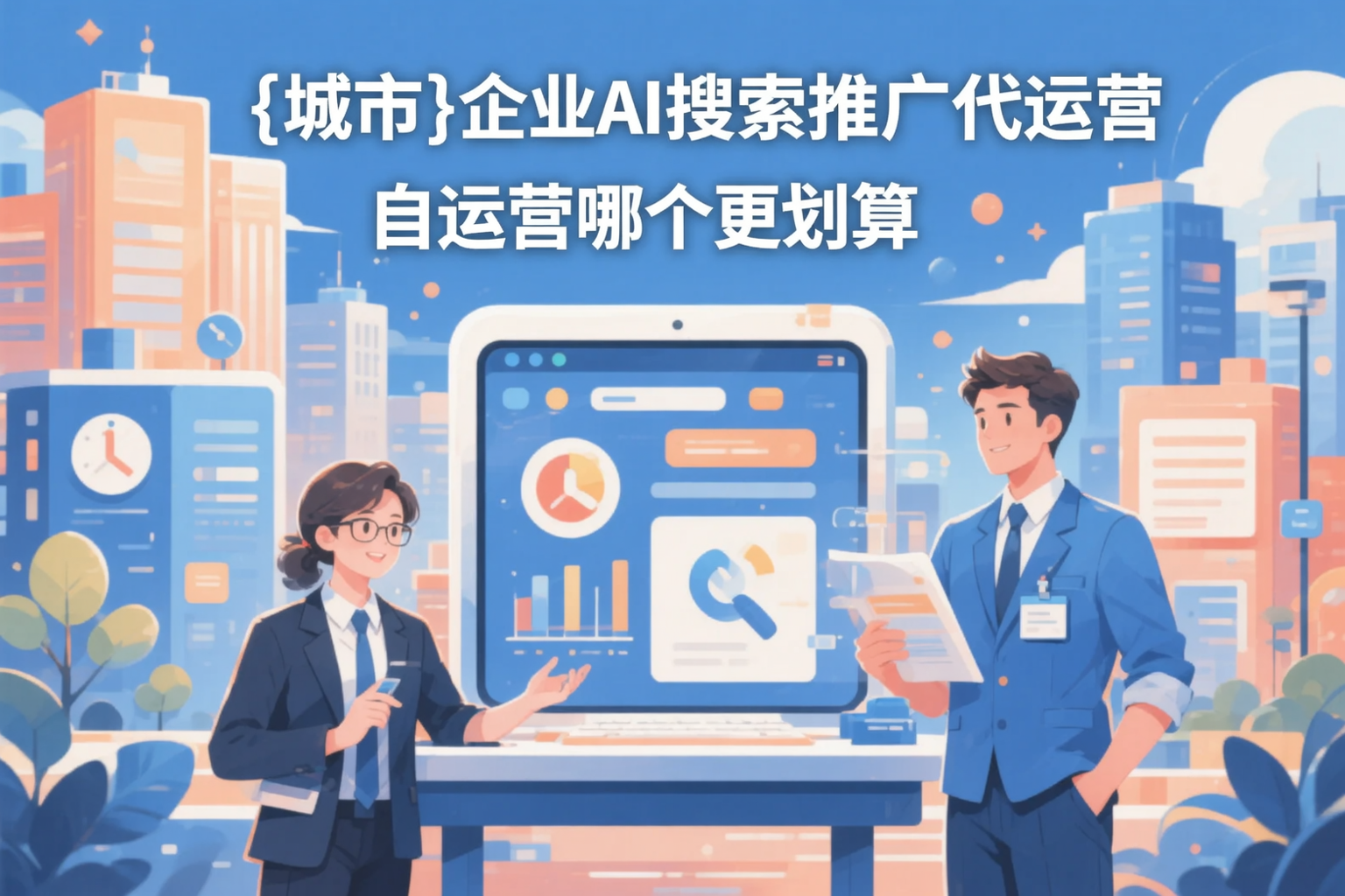 淮安企业AI搜索推广代运营和自运营哪个更划算