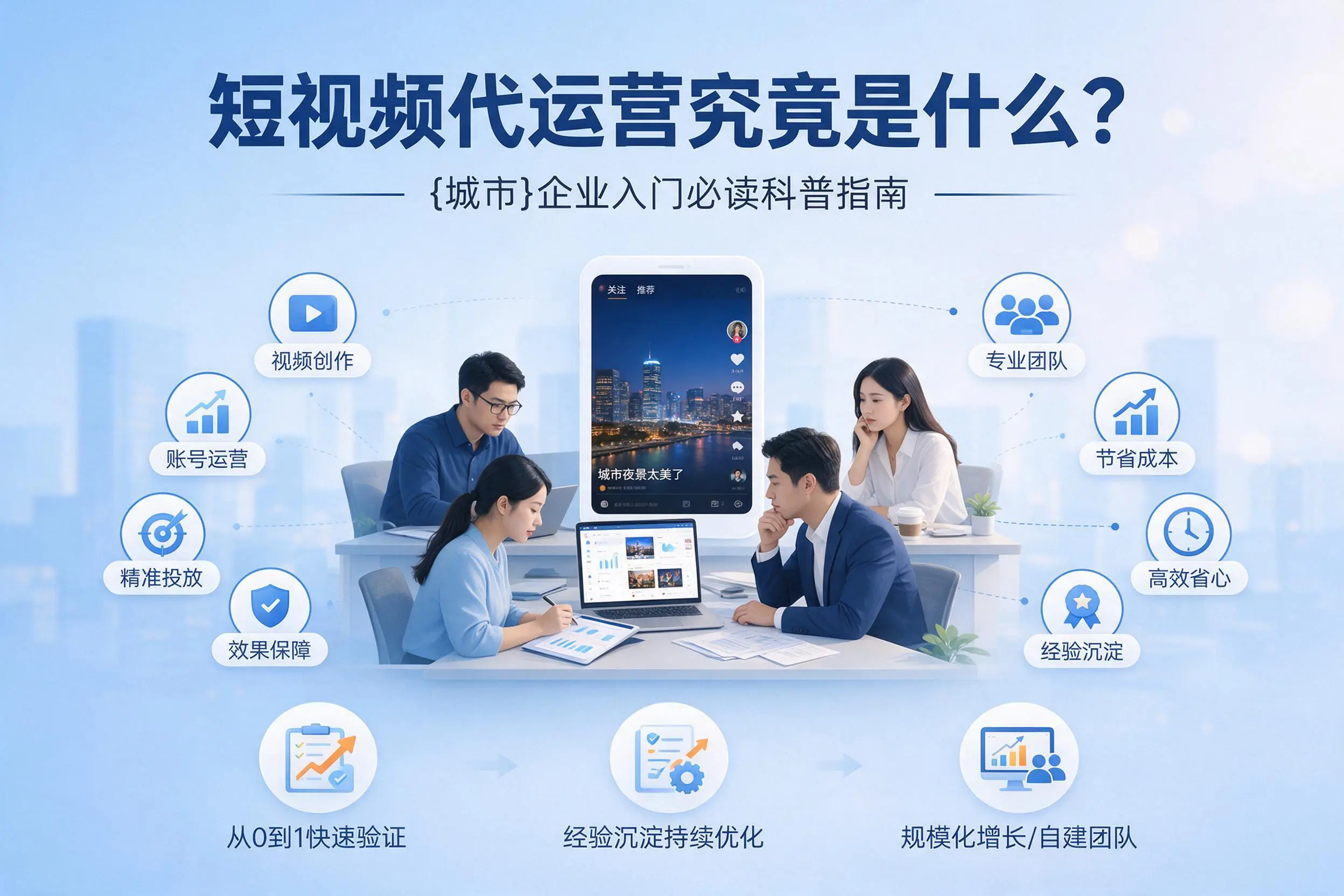 短视频代运营究竟是什么?淮安企业入门必读科普指南