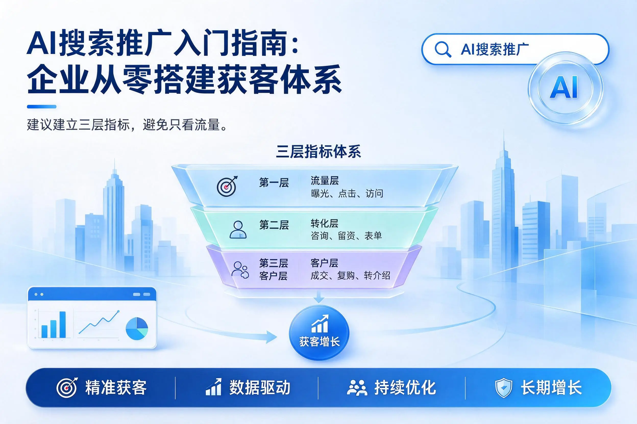 AI搜索推广入门指南：淮安企业从零搭建获客体系
